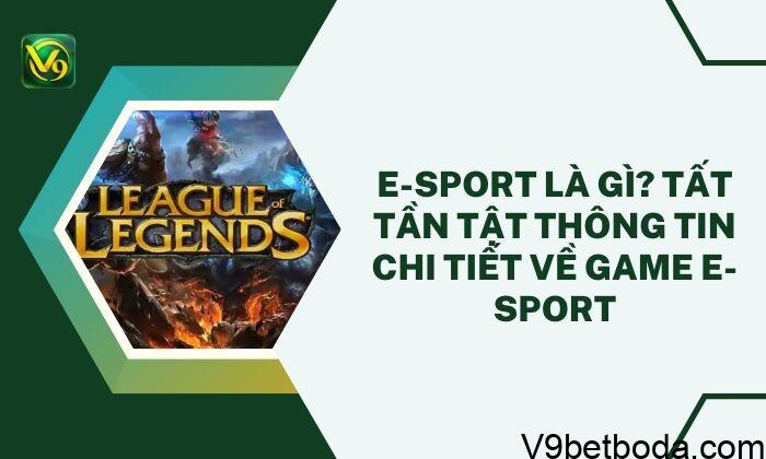 E Sport Là Gì